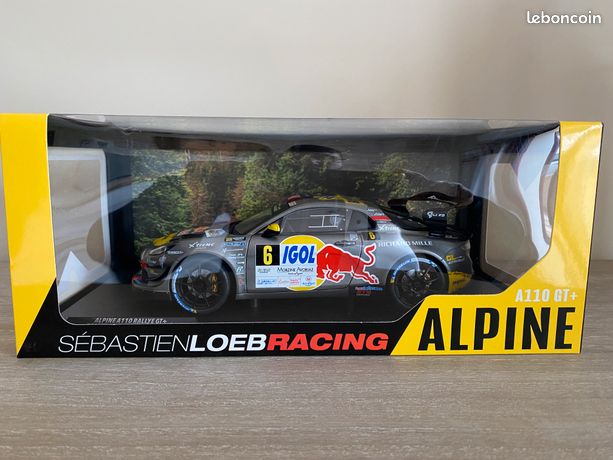 NOREV Plastigam 59 - Alpine A110 Jaune D'or - Miniature D'occasion En Boîte