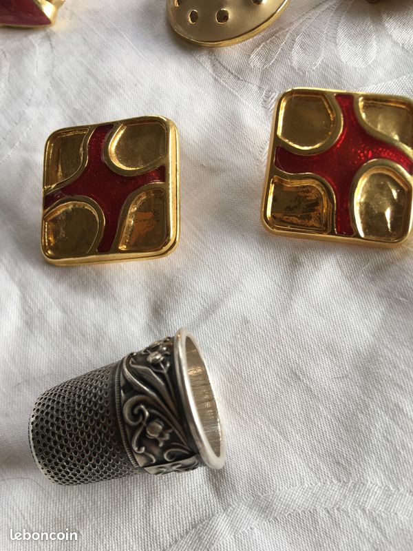 Lot 3 paires boucles d'oreilles doré | Kaufen auf
