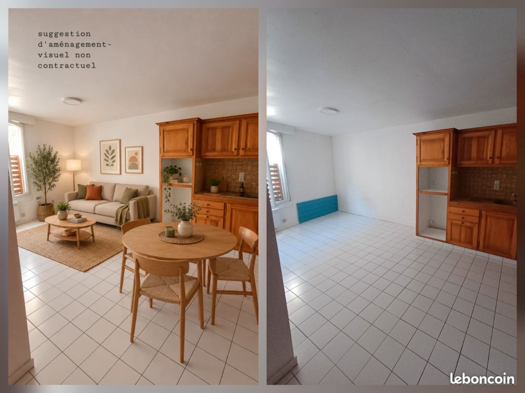 Appartement 2 pièces 40 m² · à Saintes · 40 m² · 500 €/mois