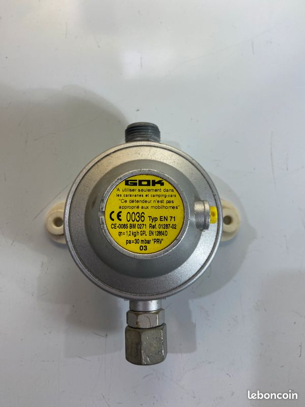 Régulateur De Gaz GOK 29/30 Mbar Type G1/4 Pour Propane - Neuf Sous Emballage Origine Allemagne
