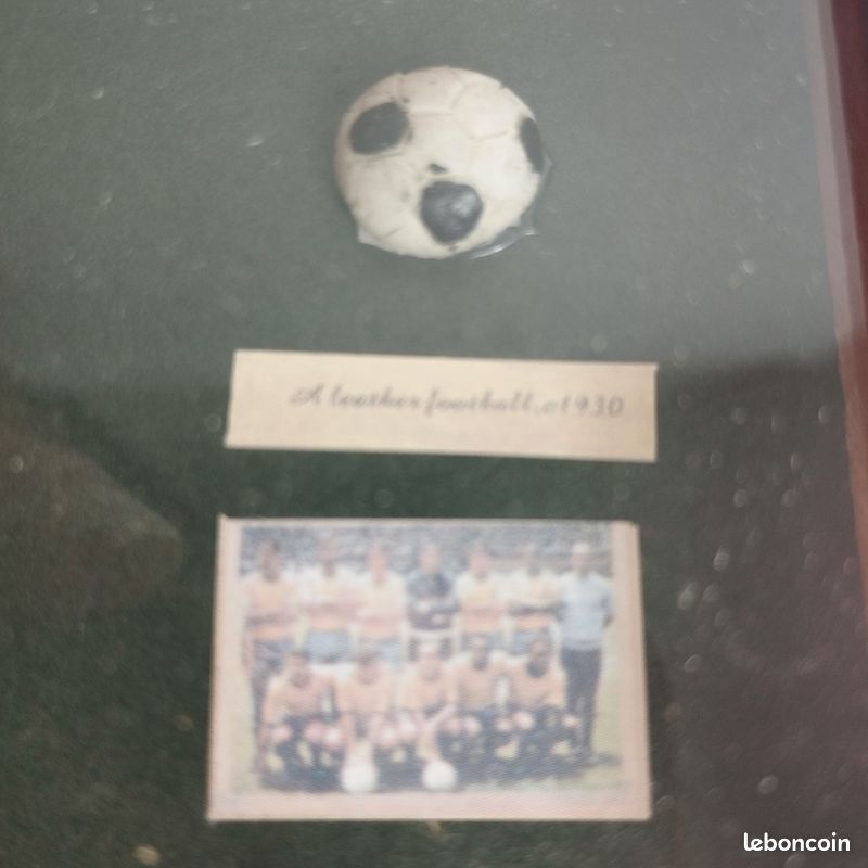 Subbuteo Cadre Vitrine Football 20*20 Décoration Vintage Neuf