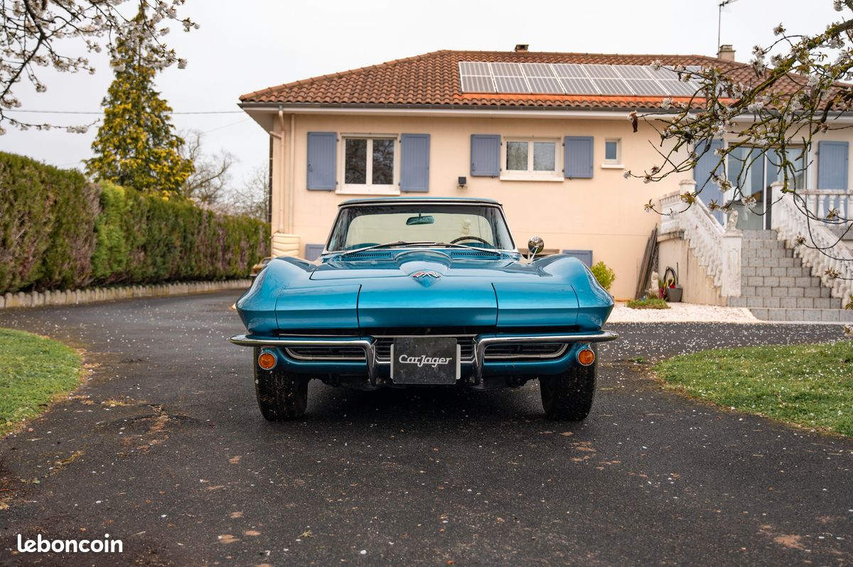 Chevrolet Corvette C2 Cabriolet Stingray 1965 - Hard Top - matching numbers - Garantie (image 5)