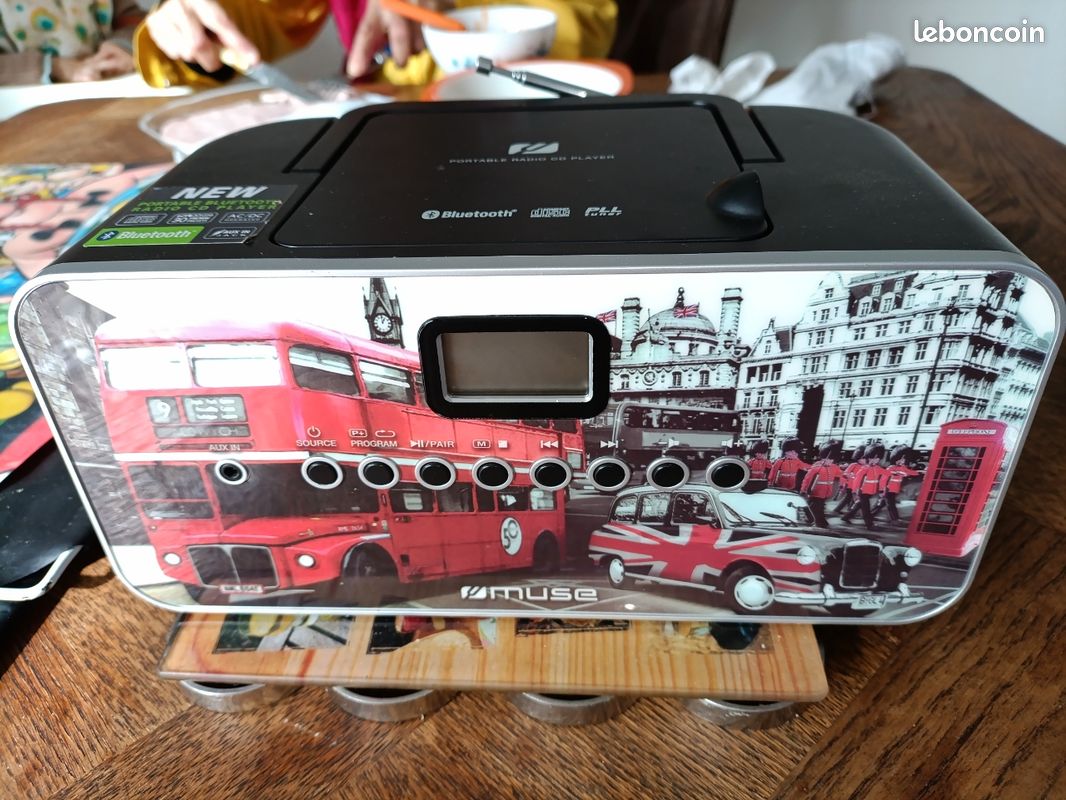 Lecteur cd radio portable muse (image 4)
