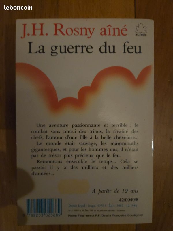 La guerre du feu J.H. ROSNY AÎNÉ (image 2)