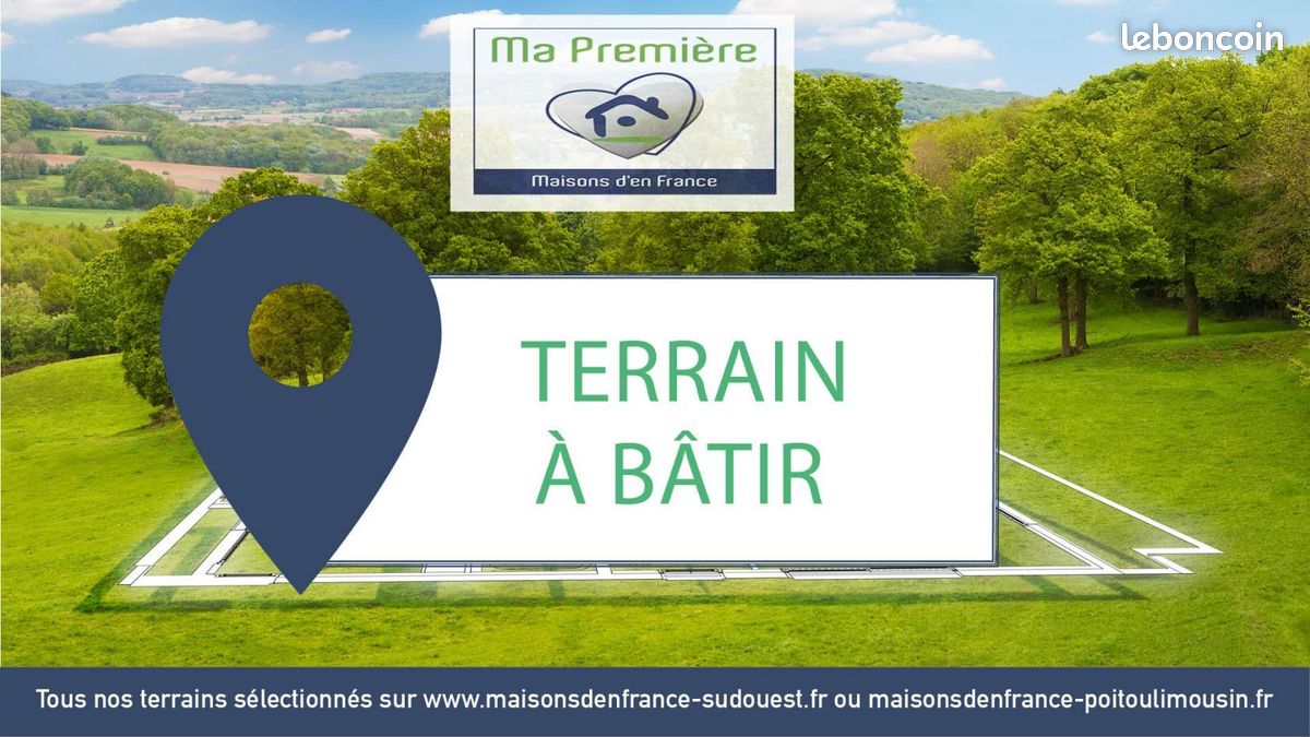 Terrain à bâtir de 600 m² à MIOS (33) · 150 000 €