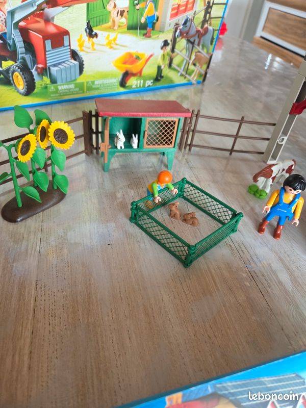 Pièce Tracteur Playmobil 4066 Ferme - Référence 30211410 - Occasion Bon état - Pour Compléter Ton Set
