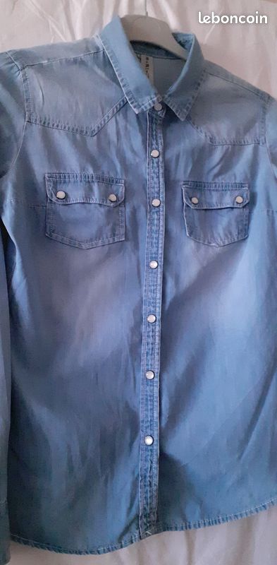 Chemise jean pour femme ou ado (image 9)