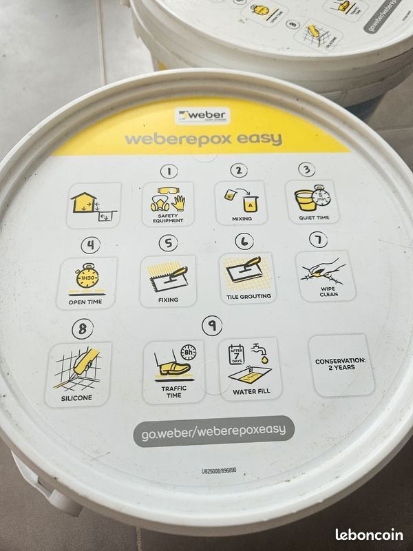 Seau colle et joint Epoxy (image 2)