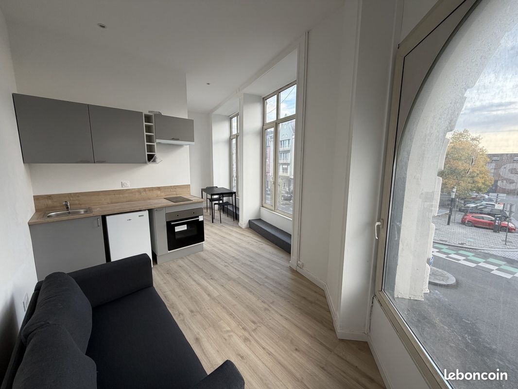 Appartement 1 pièce 22 m² · à Roubaix · 22 m² · 520 €/mois