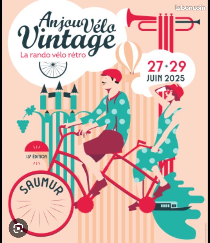 Bicyclette Anjou Velo Vintage 2019 Photos Anjou Velo Vintage 2019