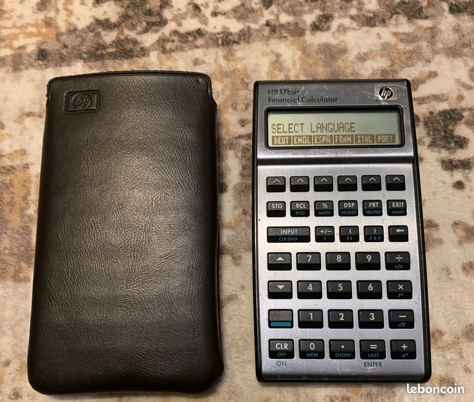 Calculatrice financière hp 17bii+ (image 1)