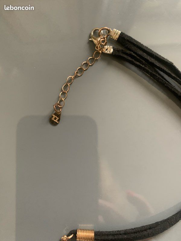 Collier sautoir ethnique signé (image 4)