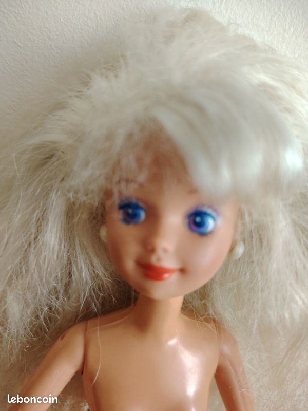 Poupée Barbie Skipper Sirène Orange Vintage 1993 - Occasion Avec Vêtements - Collection Barbie Mermaid