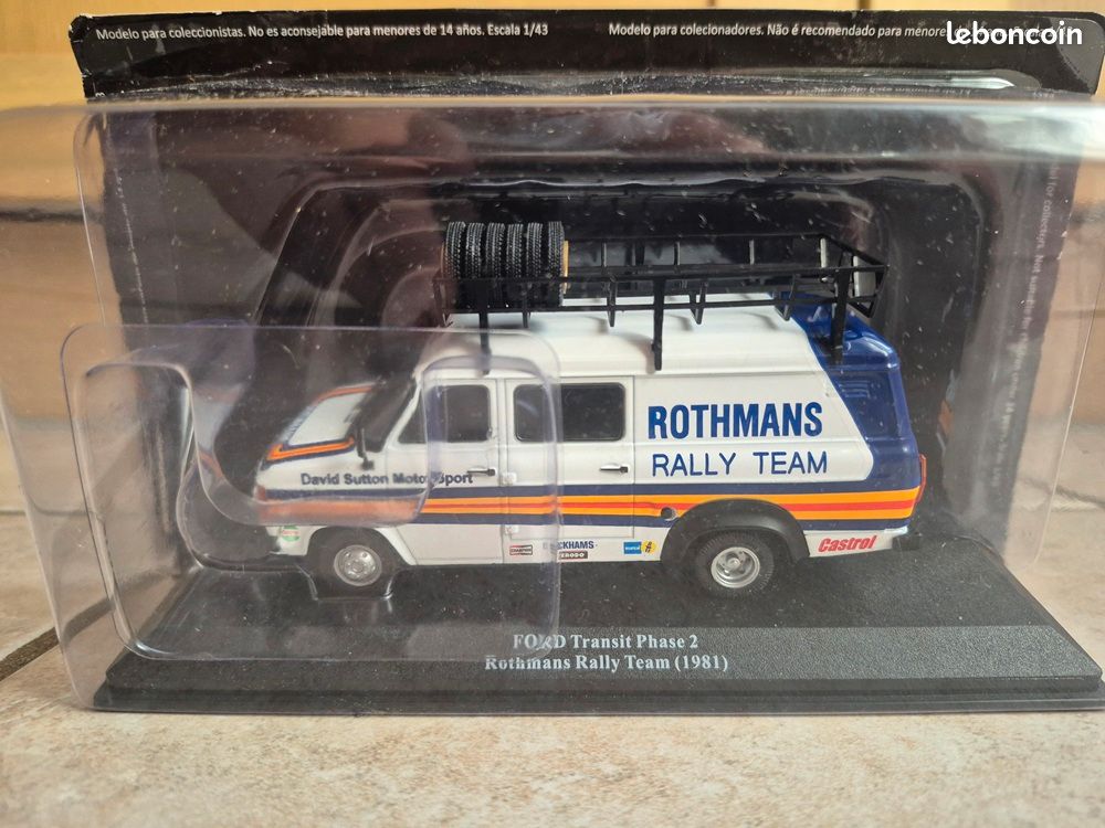 1:43 IXO ALTAYA Team Ford rally service set assistance 7 models Ford Transit EUR 275,00 - FR