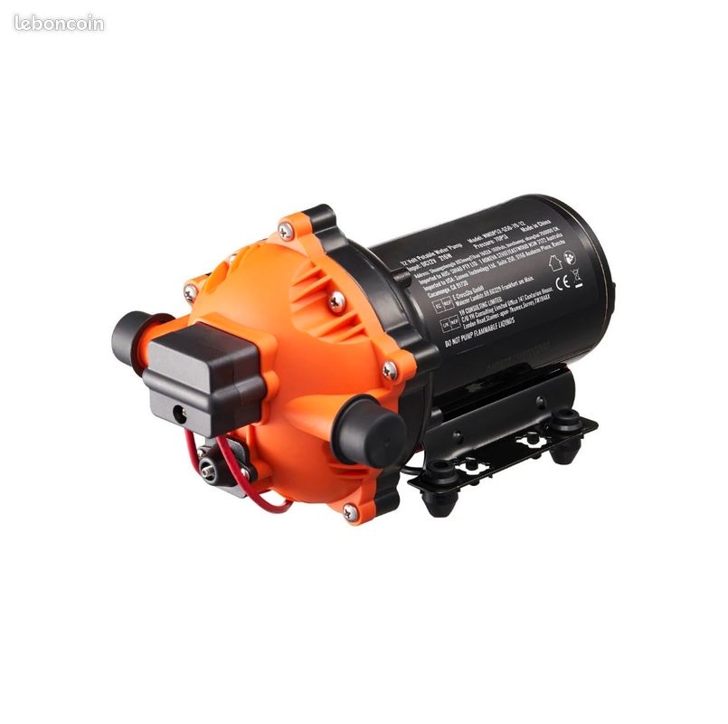 Seaflo Pope à pression d'eau à ebrane 12 V CC 5,5 GP 60 PSI série
