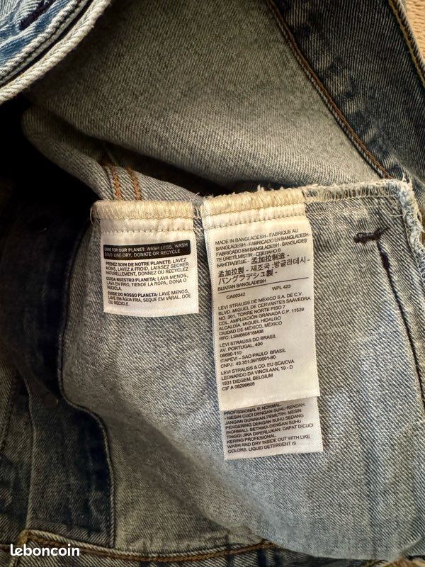 Veste en Jean Levi's Vêtements