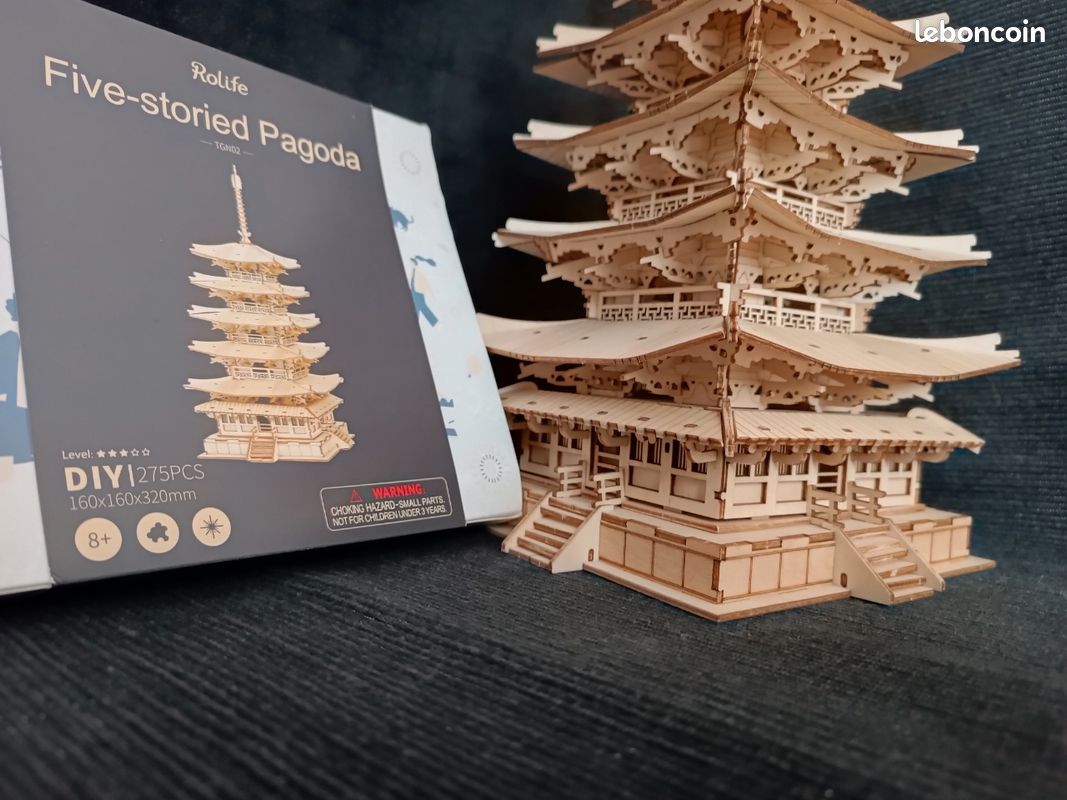 Kit de casse-tête 3D en bois dans les arbres | Modèle de construction créatif à faire soi-même pour adultes et adolescents | Cadeau d'anniversaire de