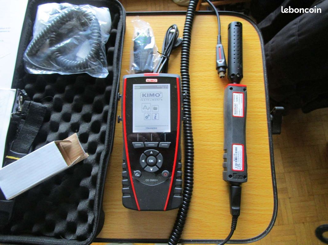 Kimo CODIAG+ - Mesureur de CO spécial diagnostic gaz - NF P 45-500 (image 3)