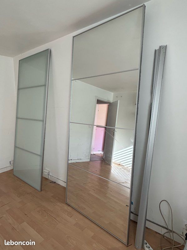 2 Portes coulissantes dressing PAX IKEA (image 1)