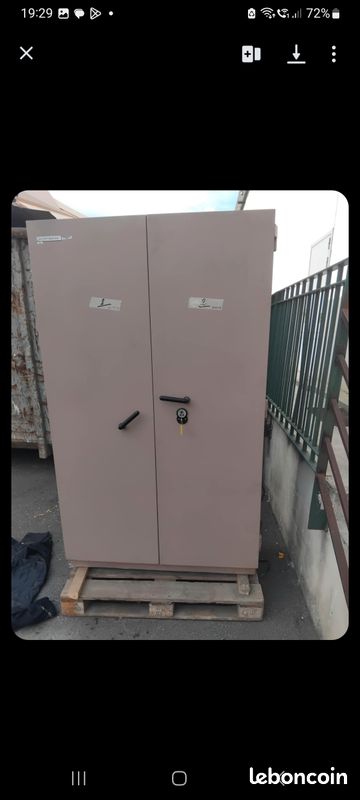 Armoire forte blindé classe b à clé (image 1)