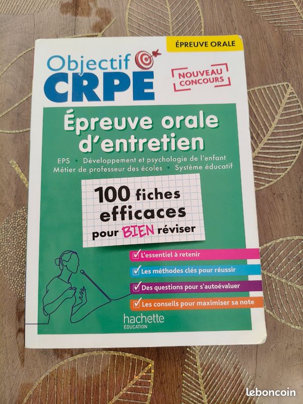Livre crpe épreuve entretien (image 2)