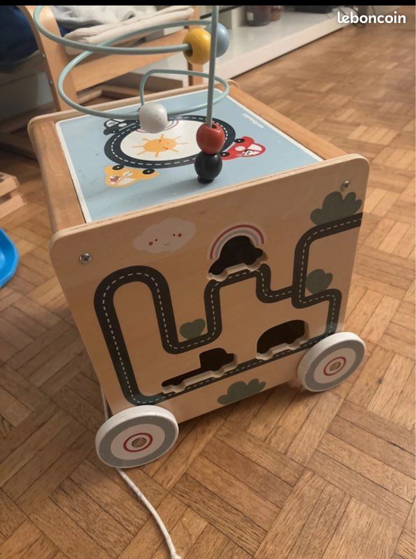 Cube activité bois XL (image 4)