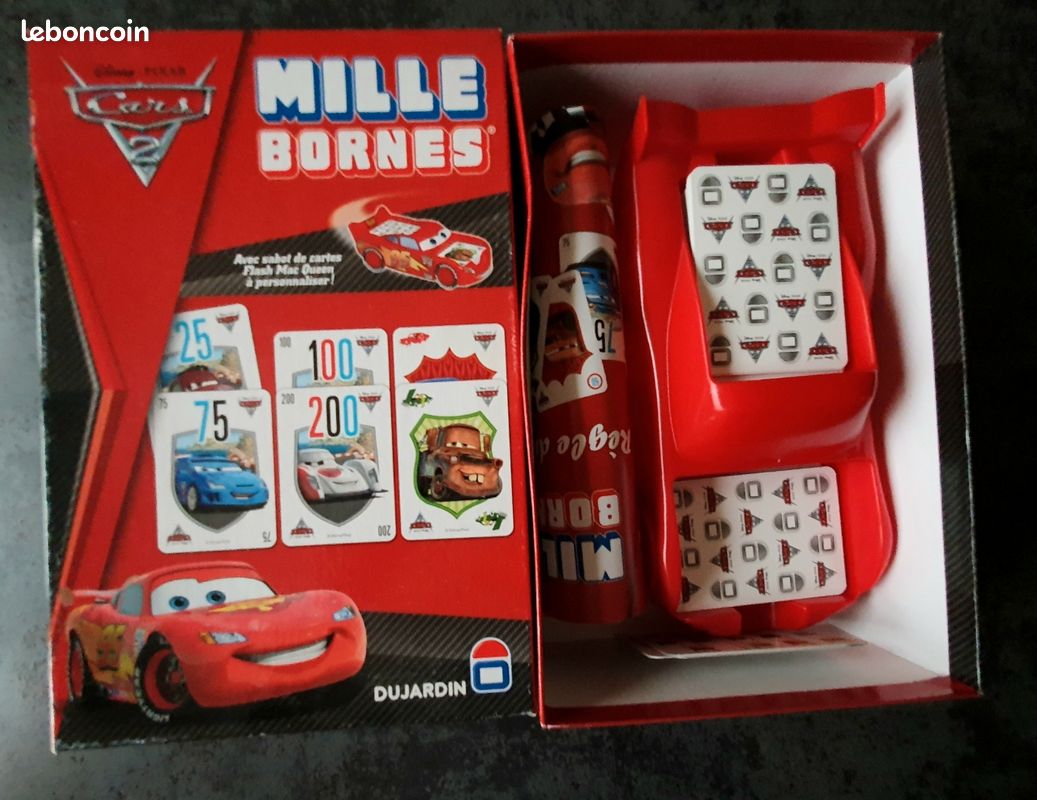 Jeu MILLE BORNES CARS 2 DUJARDIN (image 2)