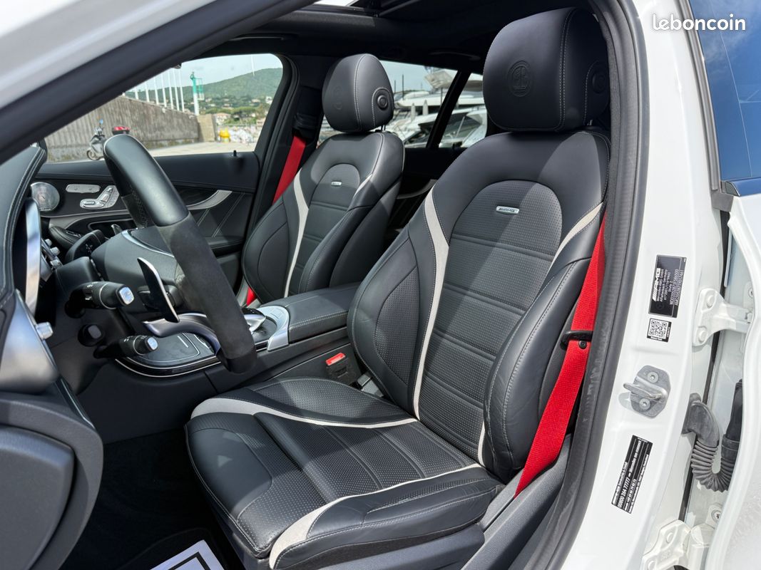 MERCEDES-BENZ CLASSE C C63 S AMG T 4.0 V8 BI-TURBO 510CH DCT + DE 20ke D'OPTIONS TO ECHAP SPORT CAM 360 FULL OPTIONS +++ (image 20)