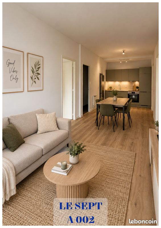 Appartement 3 pièces 58 m² · à Reims · 57,9 m² · 180 000 €
