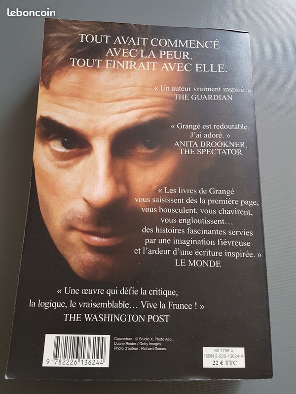 Livre « L’empire des loups » de Jean-Christophe Grangé (image 2)