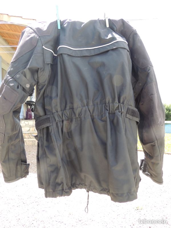Veste moto 3/4 homme (image 2)