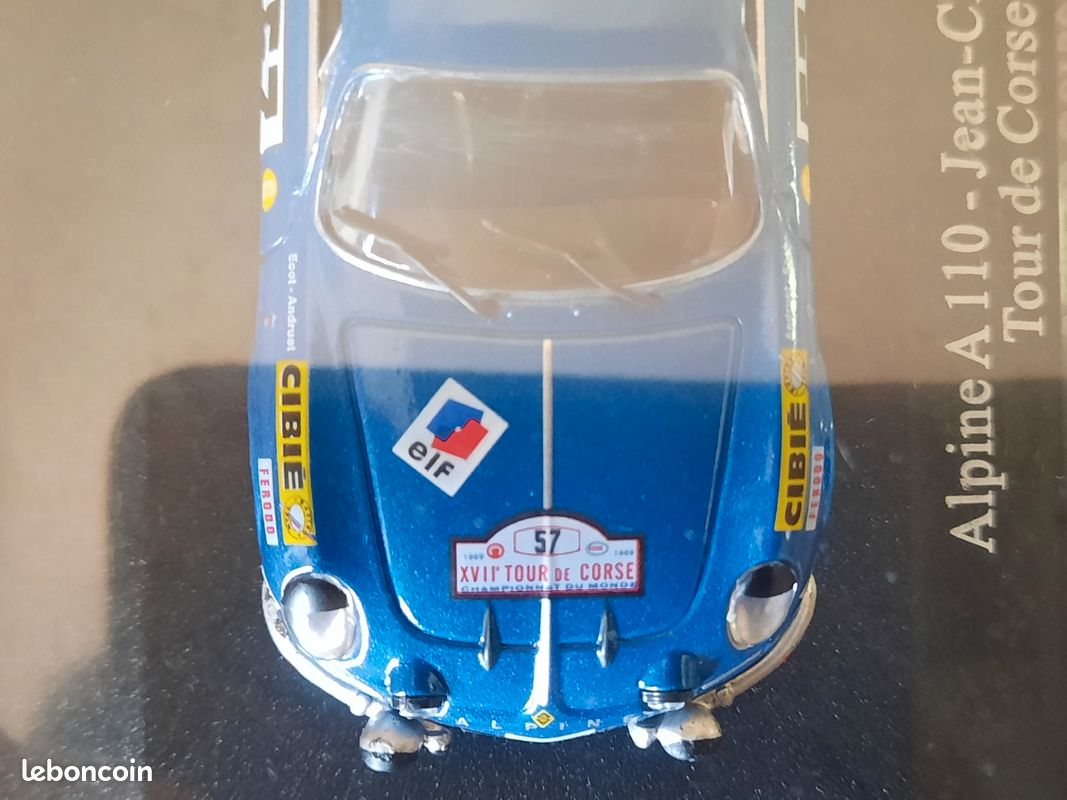 Alpine A110 1/43 Trofeu Renault No.18 Rallye WM Tour De Corse 1978