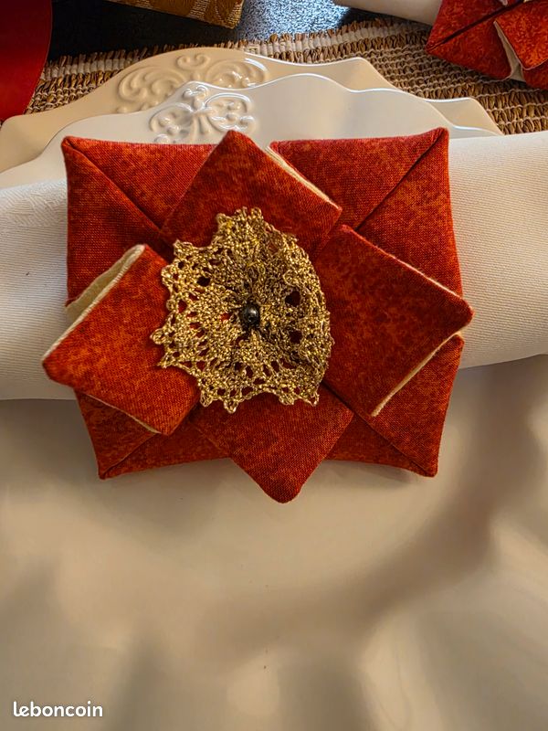 Porte serviette déco table Noël (image 2)