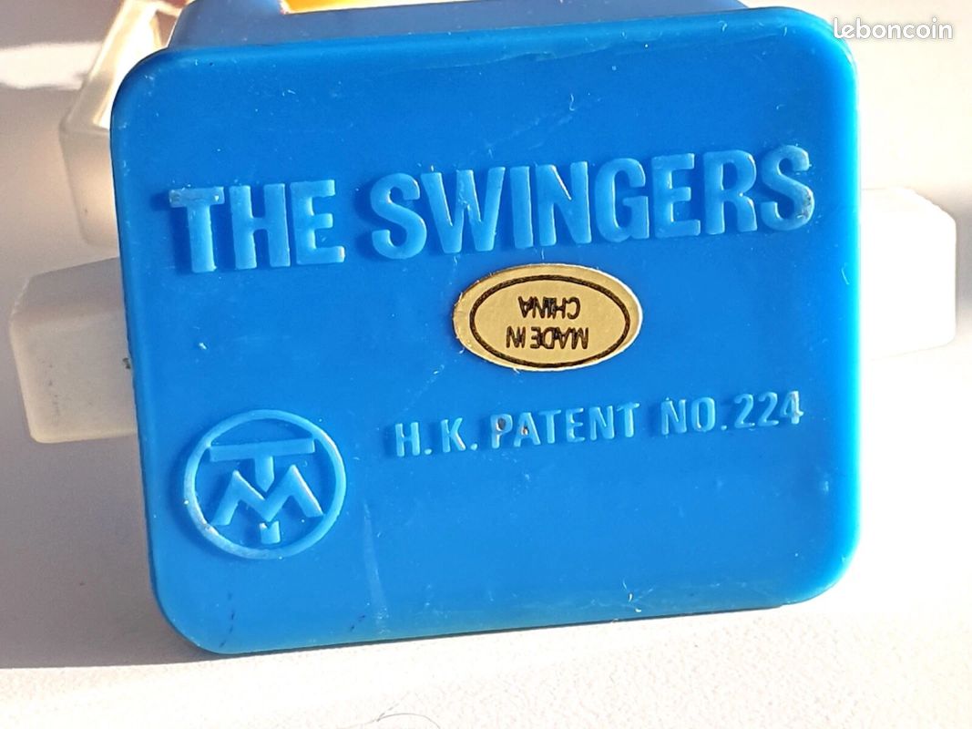 Jouet Ancien Clown Acrobate "The Swingers" - Années 70, Mécanique, Fonctionnel