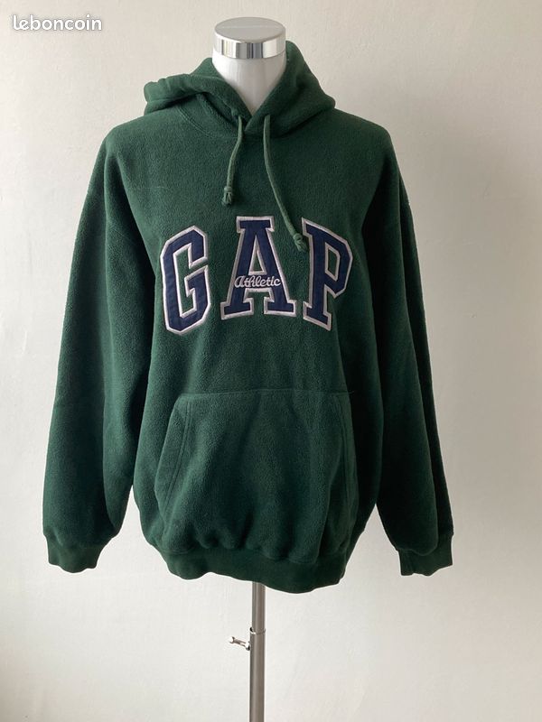 Lacoste Sweat zippé à capuche en coton Vert - Taille L;M;S;XL