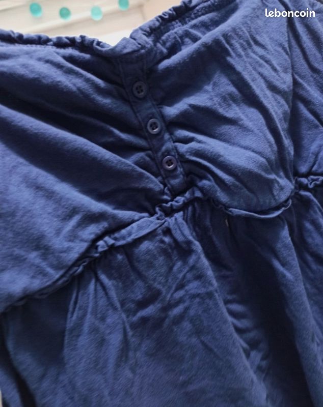 036 - Débardeur Bleu Marine (image 2)