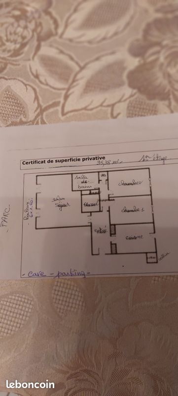Appartement 3 pièces 95 m² · à Saint-Marcellin · 95 m² · 200 000 €