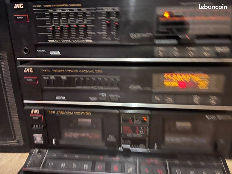 Chaîne Hi-Fi Vintage JVC E33 complète 5 éléments + enceintes - 1987 (image 6)