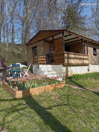 Vend chalet en Dordogne, résidence vacances