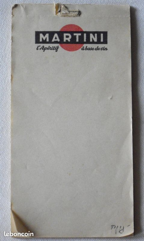 MARTINI Calepin de commandes serveur (image 1)