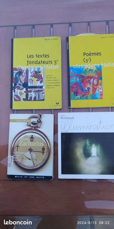 Livres scolaires Classiques (image 1)