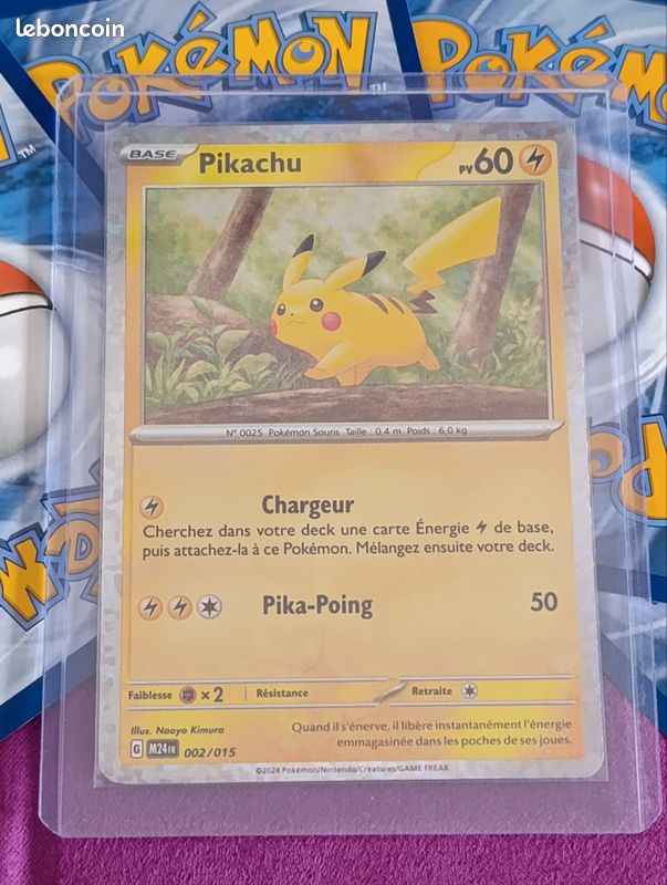 Pikachu 002/015  McDonald's 2024 FR  Promo - Collection