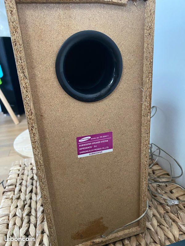 Paire d’enceintes Samsung et subwoofer (image 3)