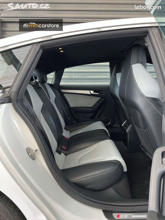Audi S5 3.0 V6 TFSI 333ch - Sièges cuir bi colore Climatisation automatique Rétroviseurs chauffants (image 11)
