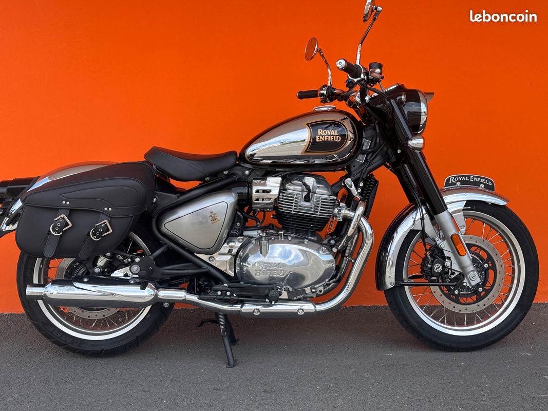 Royal Enfield 650 Classic avec compte-tours intégré (image 1)