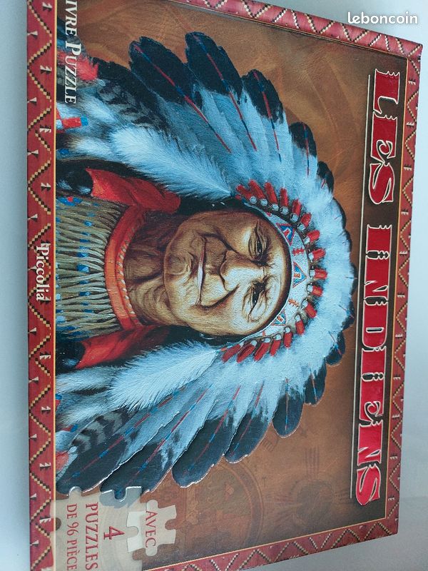 Les indiens livre Puzzle (image 1)