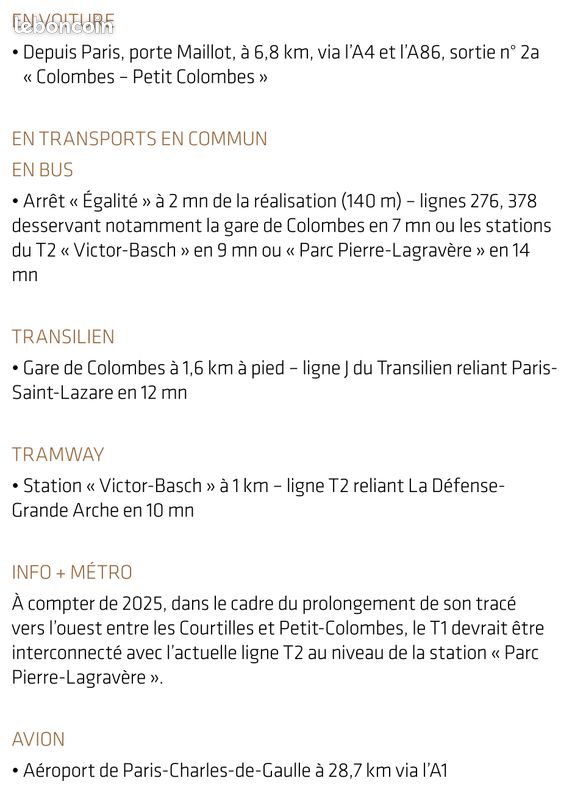 Appartement a louer colombes - 3 pièce(s) - 61 m2 - Surfyn