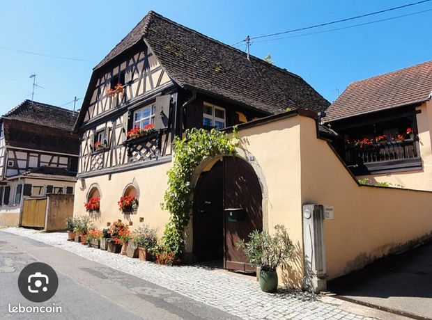 Maison typique alsacienne
