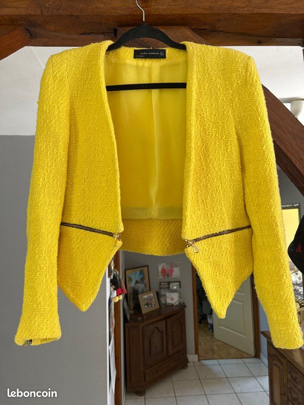 Blazer jaune Zara (image 1)