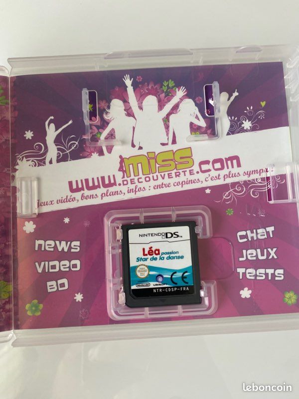 léa passion star de la danse nintendo DS compatible 2DS et